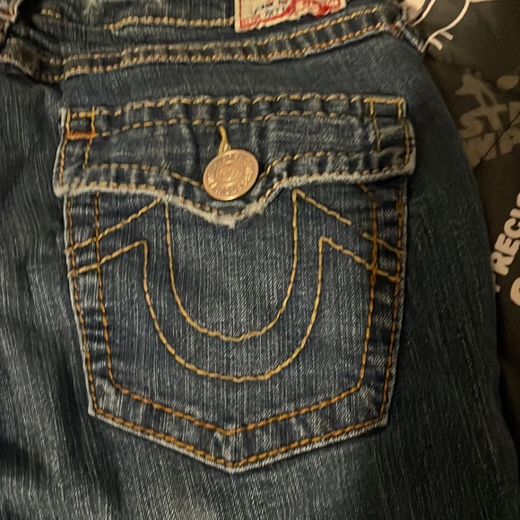 GUC Vintage True Religion Boot Cut Jeans - Picture 8 of 11